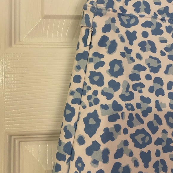Renwick Sport Leopard Flounce Skort - Picture 7 of 14